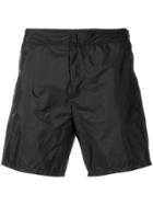 Prada Linea Rossa Swim Shorts - Black
