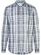 Brunello Cucinelli Tartan Pattern Shirt - Grey