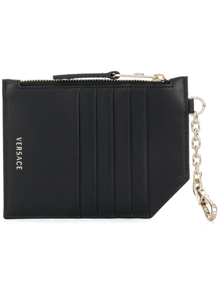 Versace Clip Card Holder - Black