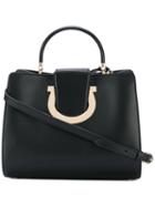 Salvatore Ferragamo - 'thalia' Shoulder Bag - Women - Leather - One Size, Black, Leather