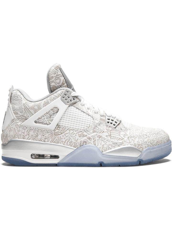 Jordan Air Jordan 4 Retro Laser Sneakers - White