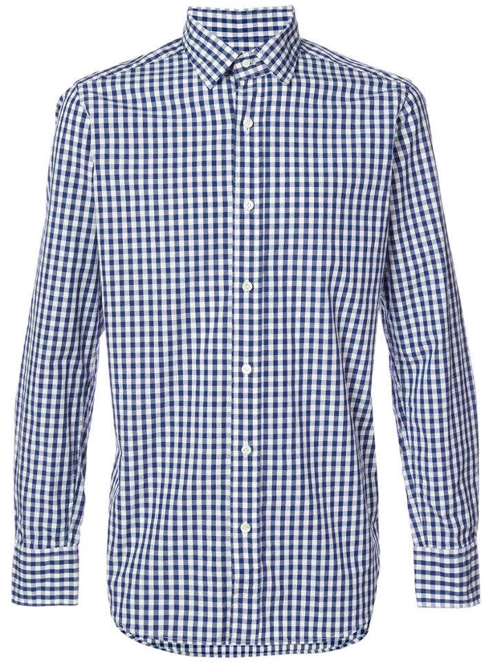 The Gigi Checked Shirt - Blue