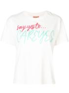 Lhd Slogan Print T-shirt - White