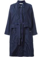 Henrik Vibskov Zoom Coat, Women's, Size: Xs, Blue, Polyester