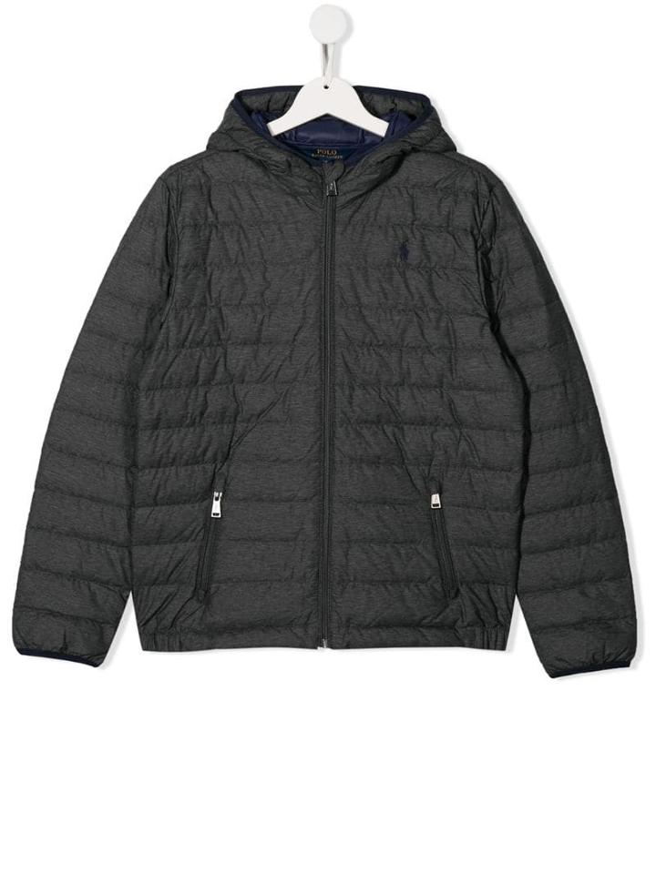 Ralph Lauren Kids Padded Jacket - Grey