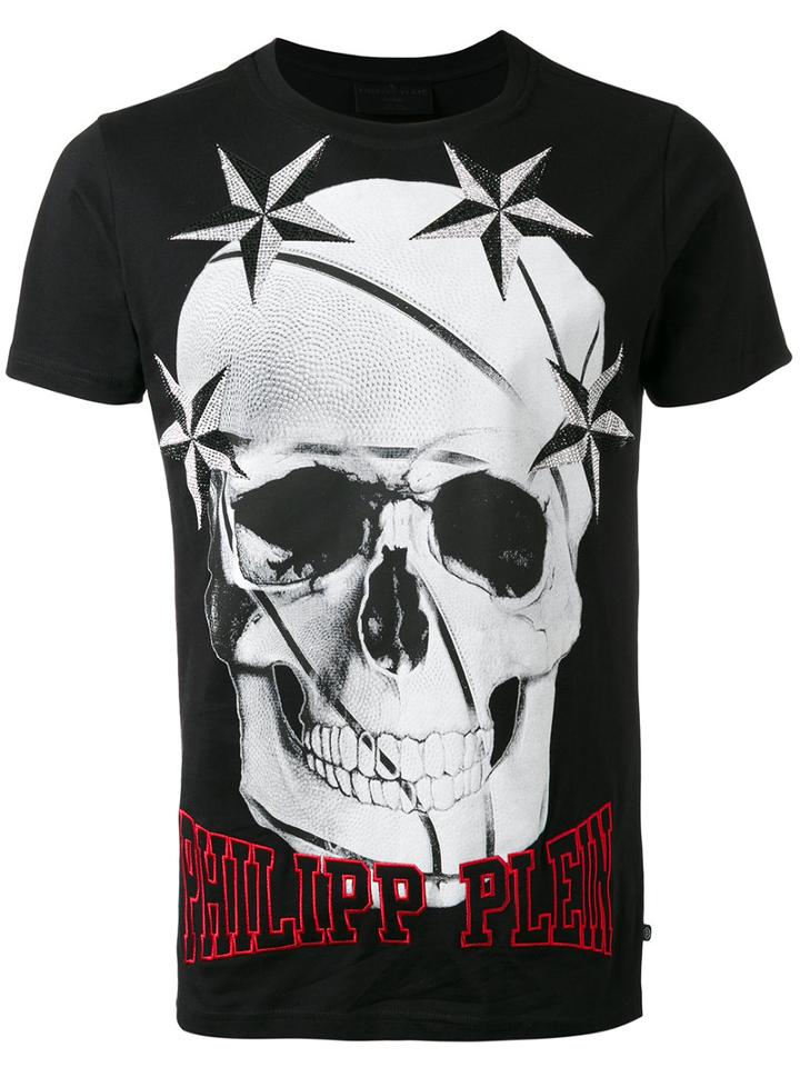 Philipp Plein - Bolt T-shirt - Men - Cotton - L, Black, Cotton