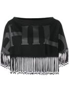 Philosophy Di Lorenzo Serafini Fringed Top - Black
