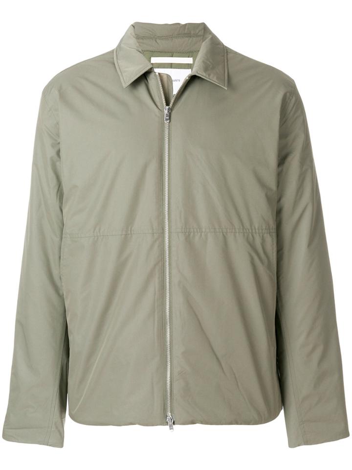 Norse Projects Zipped Padded Jacket - Green
