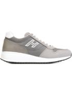 Hogan Interactive N20 Sneakers, Men's, Size: 7, Grey, Suede/nylon/rubber