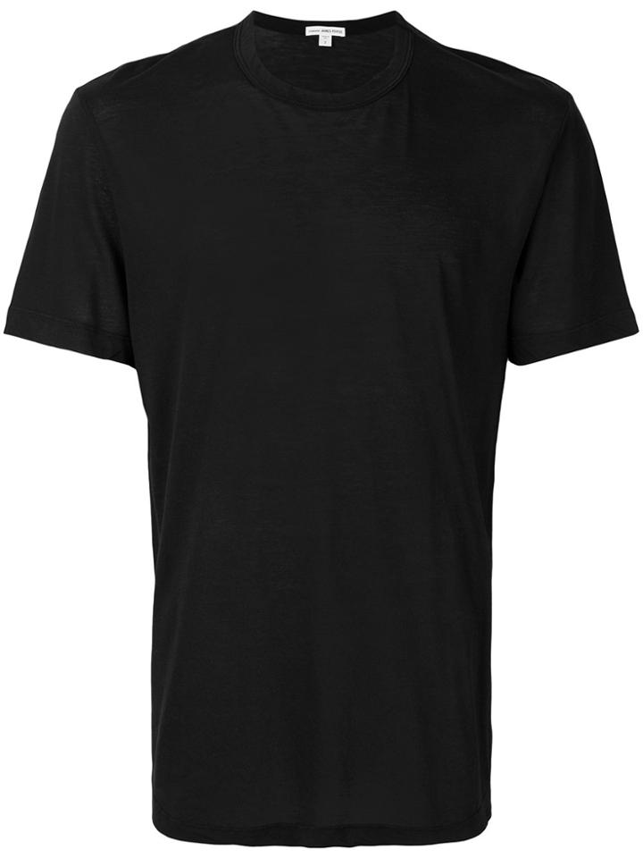 James Perse Classic Short-sleeve T-shirt - Black