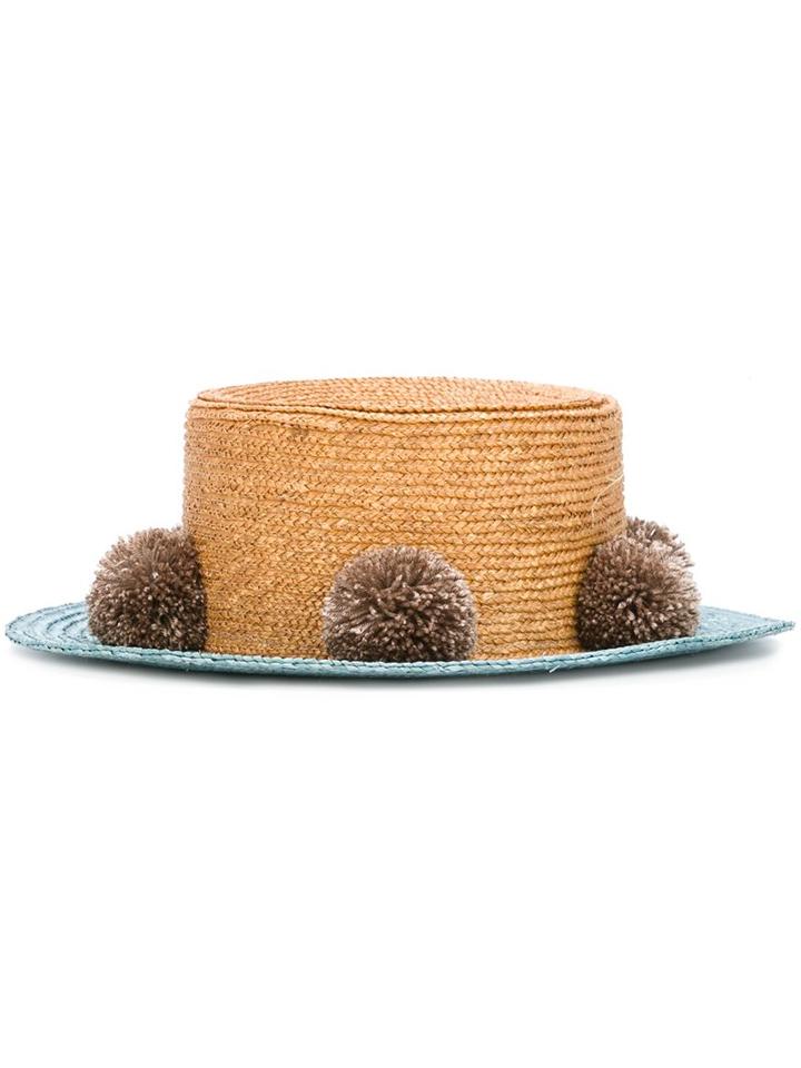 Eshvi Eshvi For 711 'jupiter' Hat, Women's, Size: Small, Brown, Straw