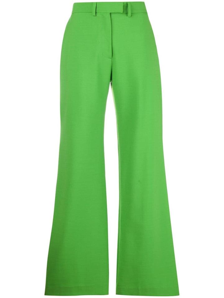 House Of Holland Wide Leg Trousers - Green