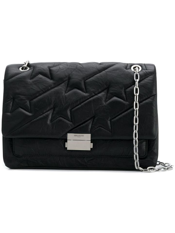 Zadig & Voltaire Ziggy Matelasse Xl Bag - Black