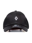 Marcelo Burlon County Of Milan Logo-embroidered Cap - Black