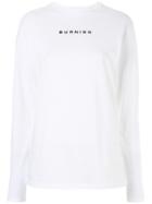 G.v.g.v. Burning Sweatshirt - White