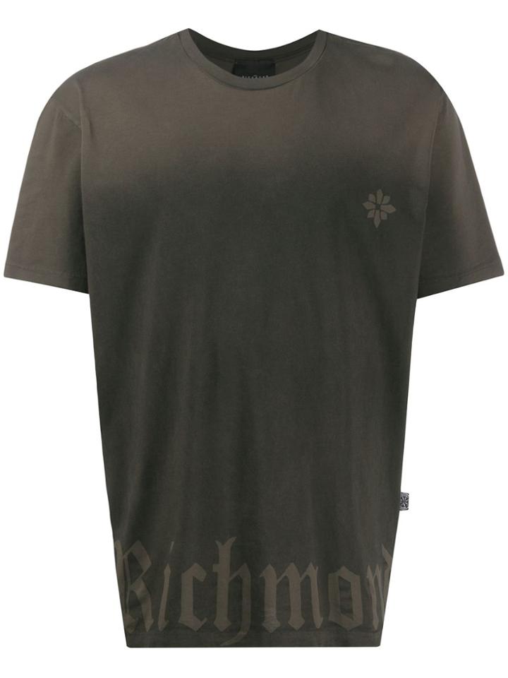 John Richmond Mitchely Gradient T-shirt - Black
