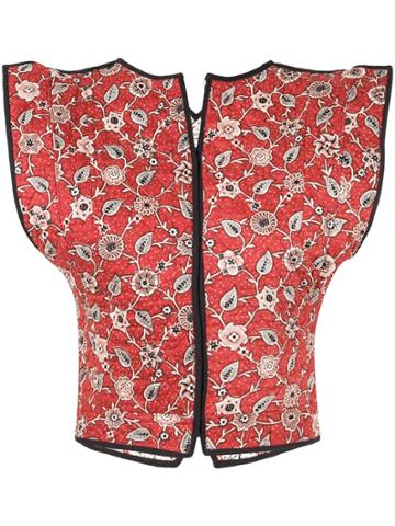 Isabel Marant Étoile Mandie Vest Top - Red