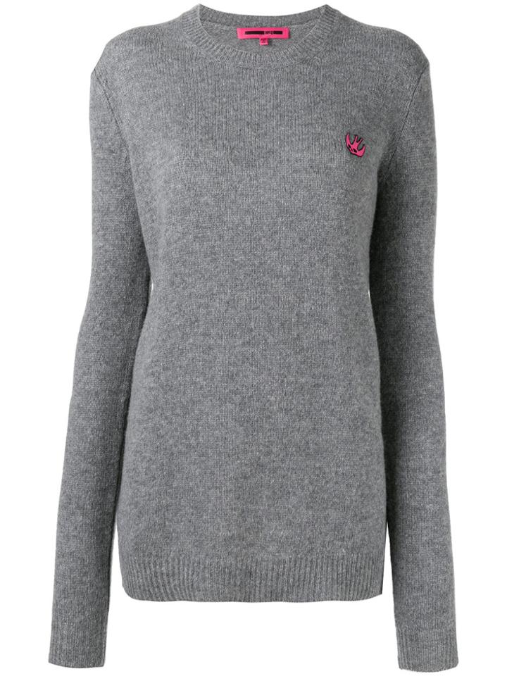 Mcq Alexander Mcqueen Swallow Classic Jumper - Grey