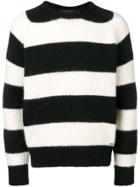 Dsquared2 Striped Long-sleeve Sweater - Black