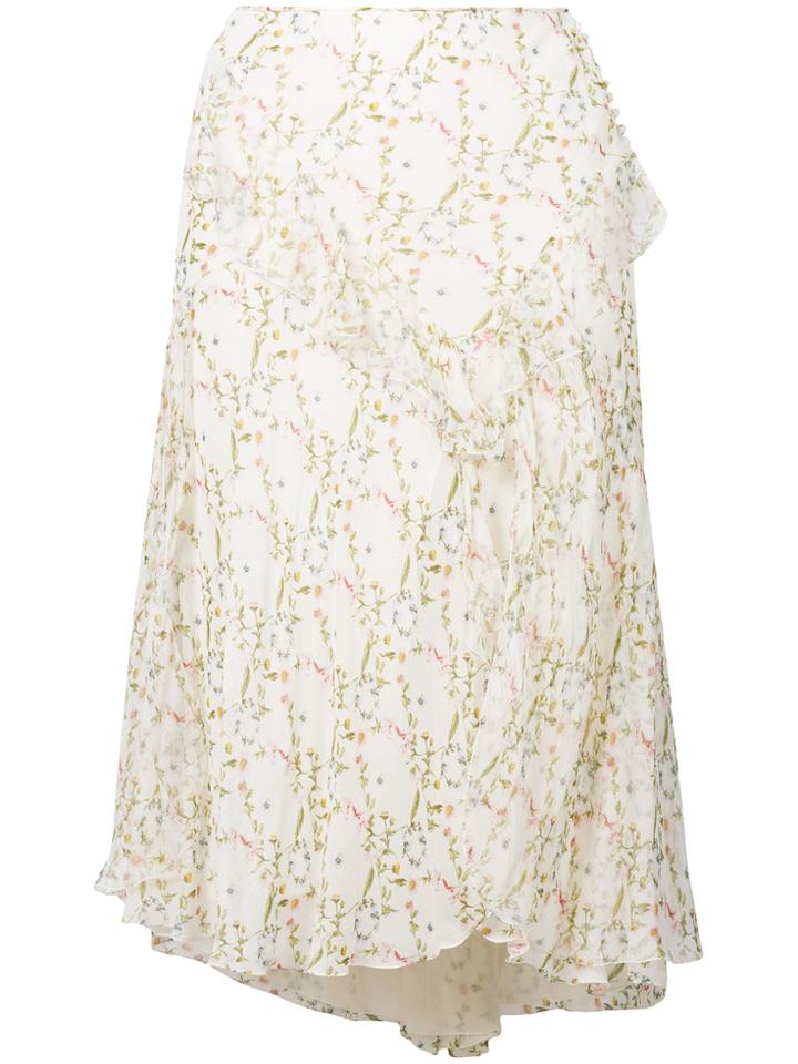 Christian Dior Vintage Double Layered Skirt - Nude & Neutrals