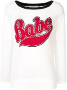 Philosophy Di Lorenzo Serafini Babe Knitted Sweatshirt - White