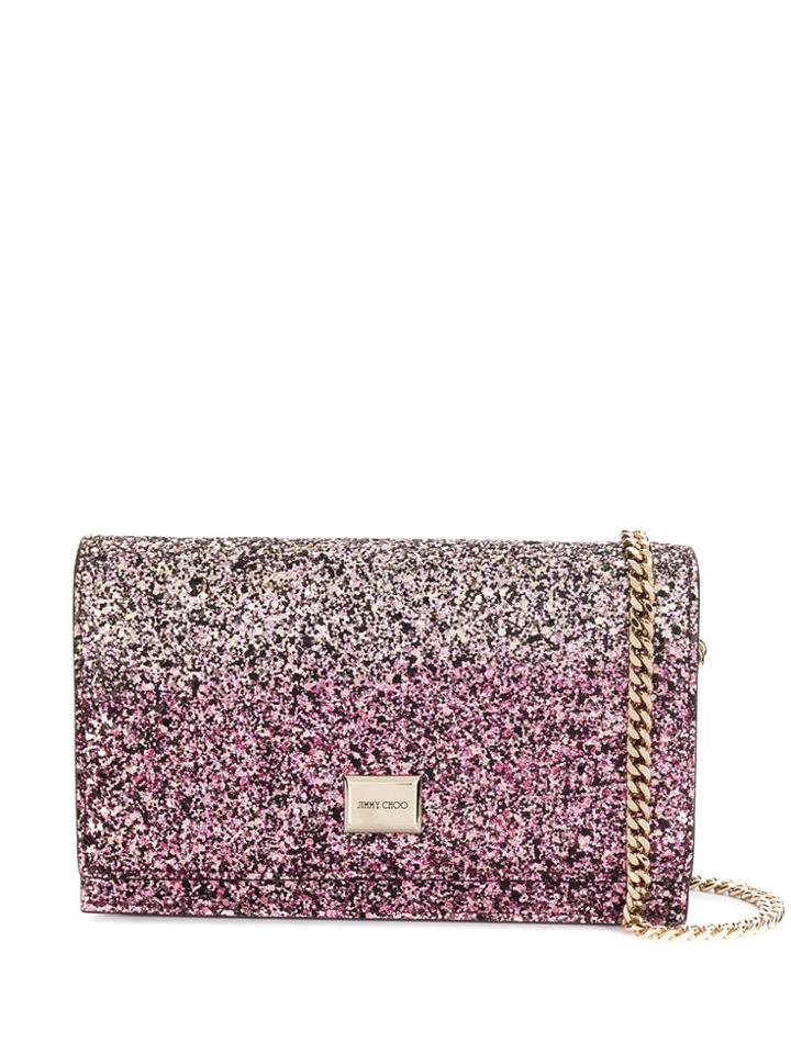 Jimmy Choo Lizzie Clutch Bag - Pink