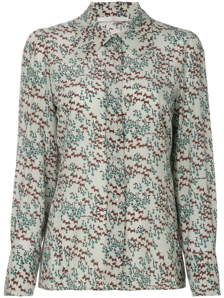 L'autre Chose Dog Print Shirt - Multicolour