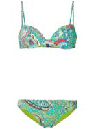 Etro Paisley Collage Bikini - Green