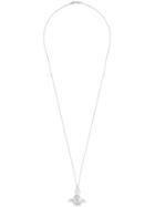 Vivienne Westwood Orb Logo Necklace - Silver