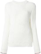 Victoria Beckham Ribbed Chunky Sweater