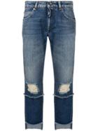 Dolce & Gabbana Asymmetric Jeans - Blue