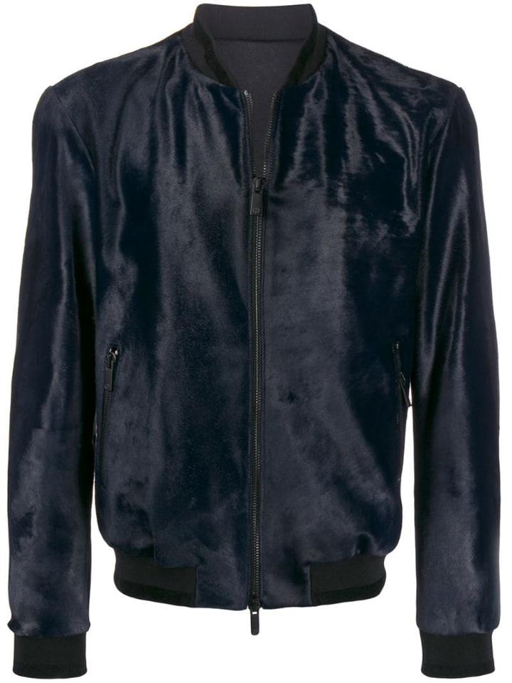 Giorgio Armani Bomber Jacket - Blue