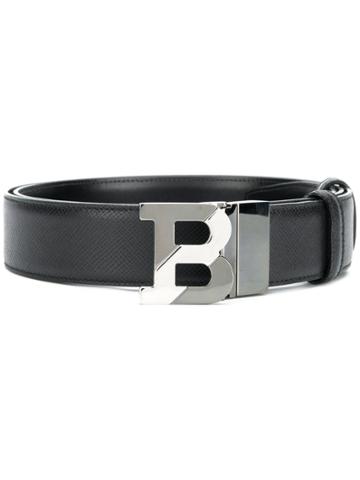 Bally X Swiss B Buckle Belt - Black