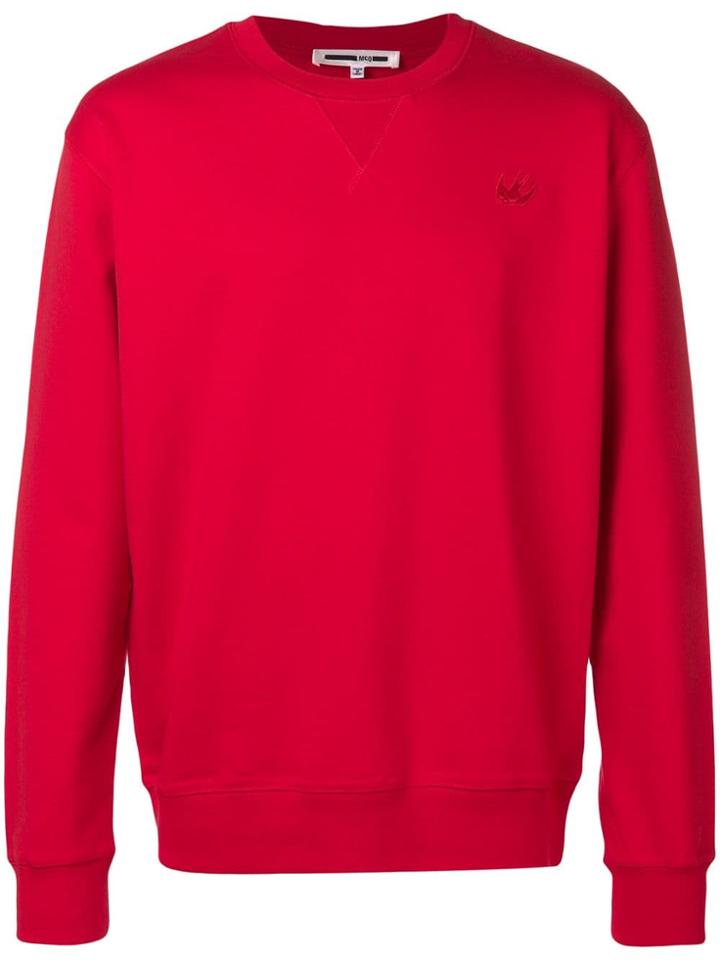 Mcq Alexander Mcqueen Logo Sweatshirt - Red