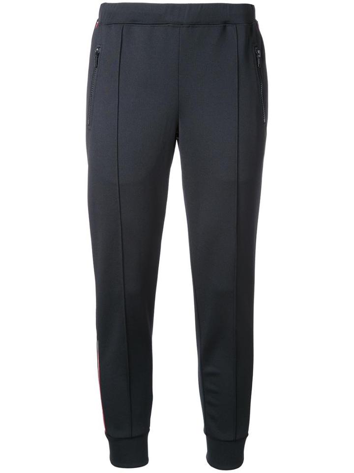 Être Cécile Side Stripe Tapered Track Pants, Women's, Size: Xs, Black, Polyester