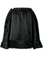 Comme Des Garçons Full Oversized Skirt - Black