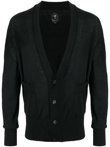 Poan Lightweight Cardigan - Black