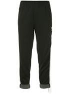 Tiger In The Rain Reworked Adidas Trousers - Black