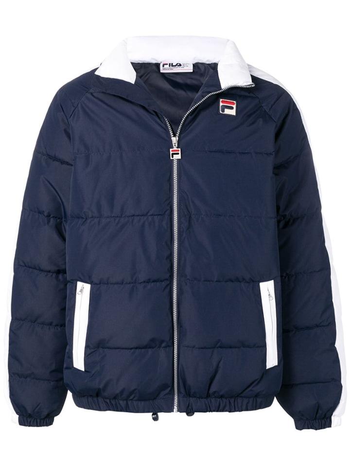 Fila Ledger Archive Puffer Jacket - Blue