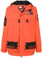 Tommy Jeans Mesh Pocket Outdoor Jacket - Orange