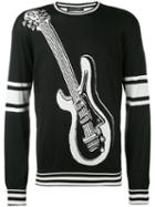 Dolce & Gabbana - Instrument Embroidered Sweater - Men - Silk - 46, Black, Silk
