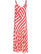 Jill Jill Stuart Striped Maxi Dress - Red