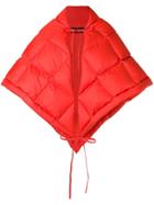 Ienki Ienki Stingray Scarffiery Cape - Red