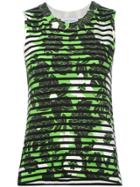 Christian Wijnants Sleeveless Floral Top - Green