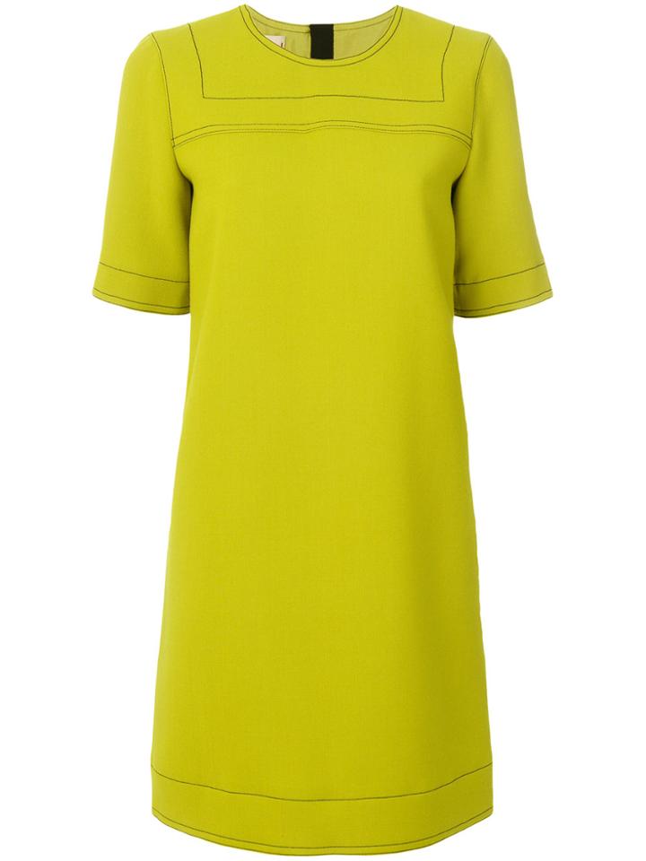 Marni Classic Shift Dress - Green