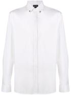 Just Cavalli Long-sleeve Fitted Shirt - White