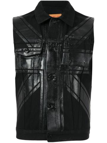 Helmut Lang Pre-owned 1997 Union Flag Vest - Black