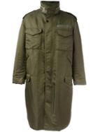 Casely-hayford Oversized Parka, Men's, Size: 40, Green, Cupro/nylon/polyester