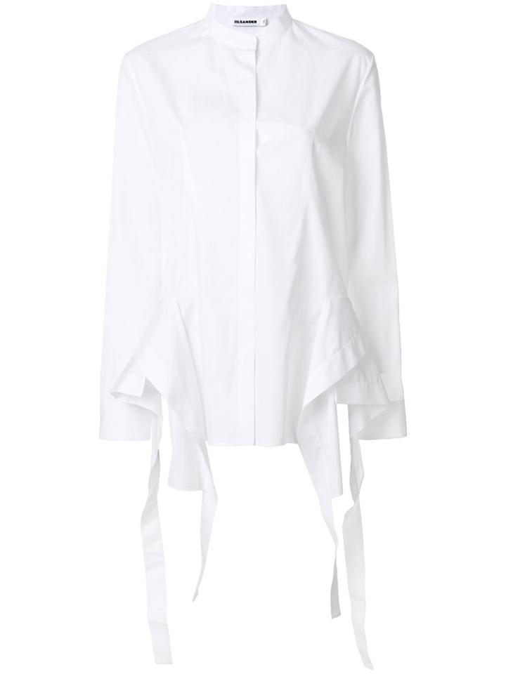 Jil Sander Draped Details Shirt - White