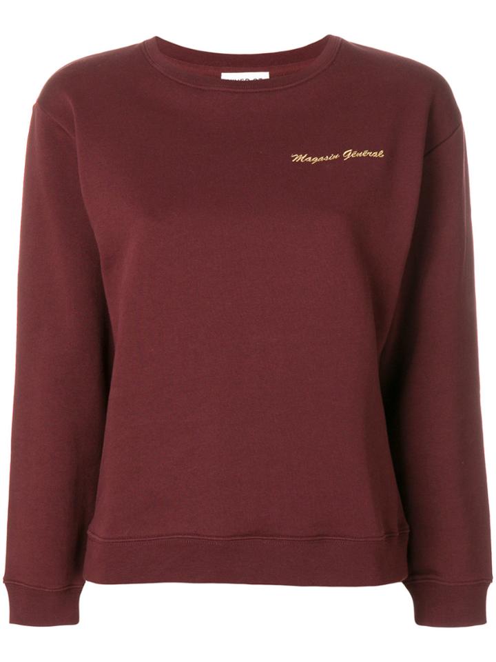 A.p.c. Magasin Général Sweatshirt - Pink & Purple